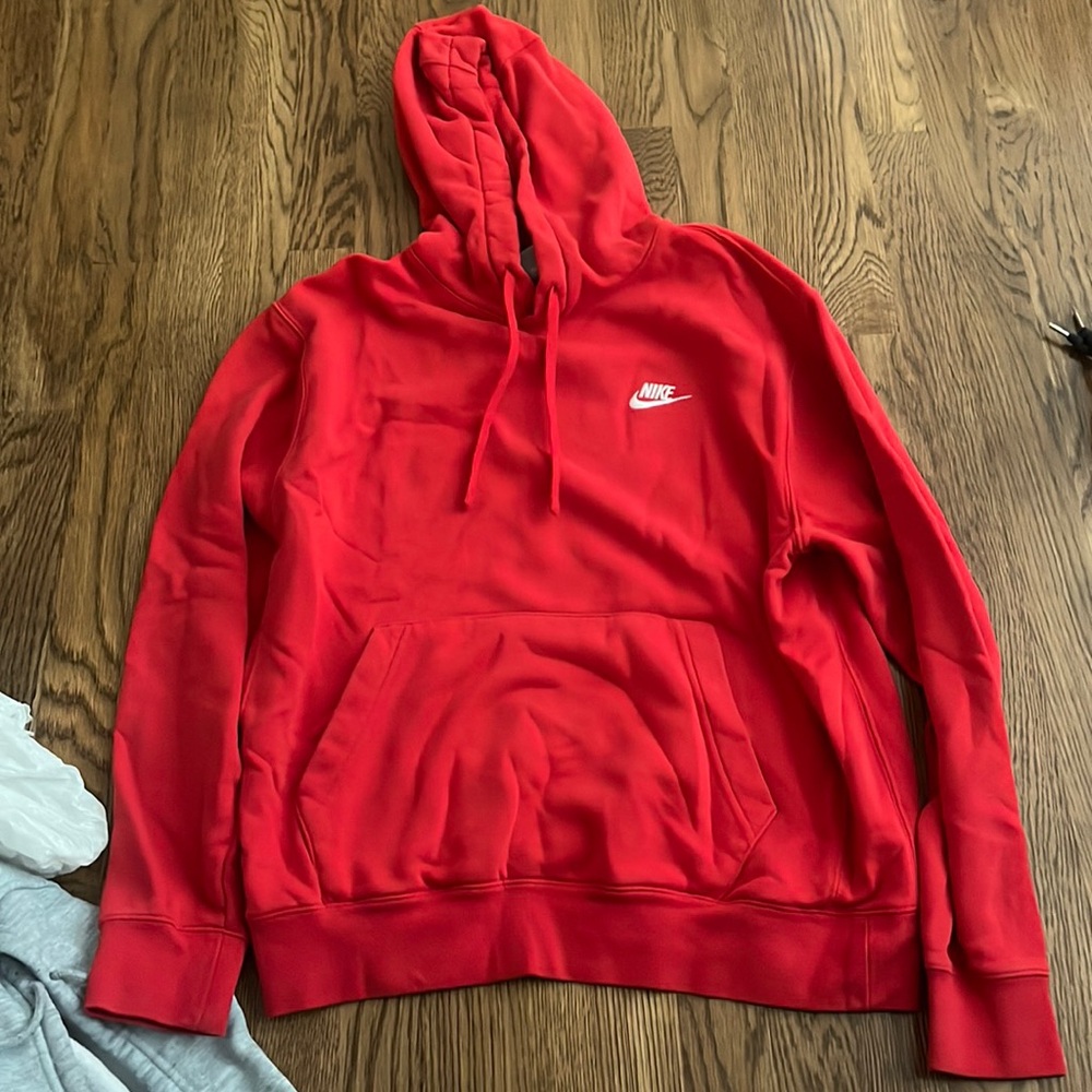 Red Nike Hoodie
